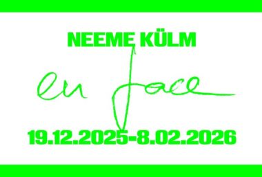 Neeme Külm “en face” - Event image