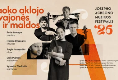 Izaoko aklojo svajonės ir maldos: Boris Brovtsyn, Monika Urbonaitė, Jurgis Juozapaitis, Gleb Pyšniak, Vytautas Giedraitis - Renginio paveikslėlis