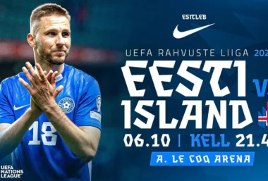 Nike Presents: Estonia vs Iceland | UEFA Nations League 2026 - Renginio paveikslėlis