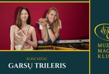 Garsų trileris | Dominyka Šeibok ir Emilija Rožukaitė - Renginio paveikslėlis